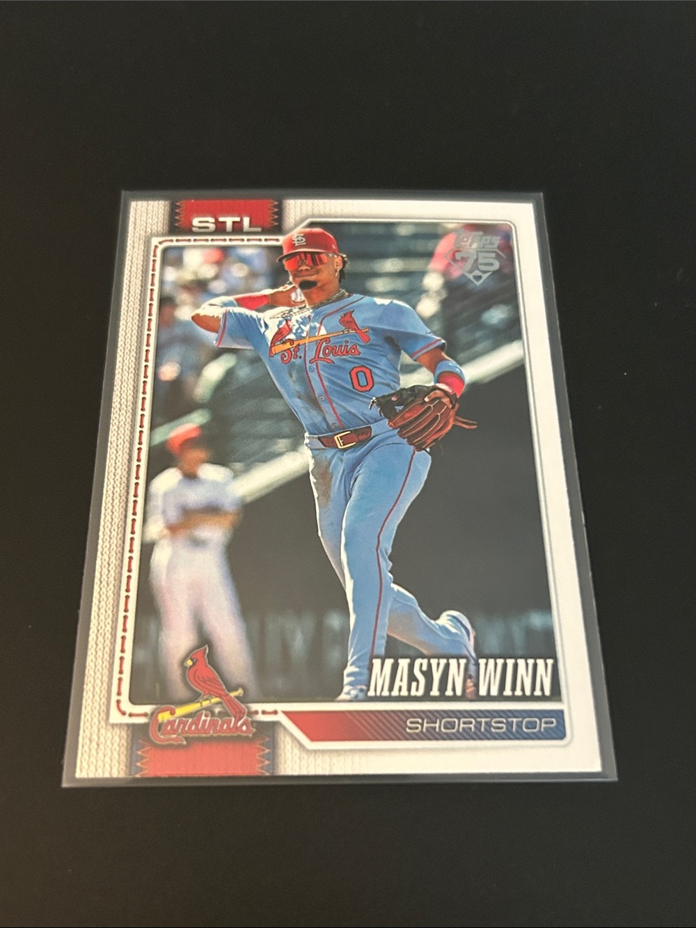 Masyn Winn St Louis Cardinals Topps Baseball Card